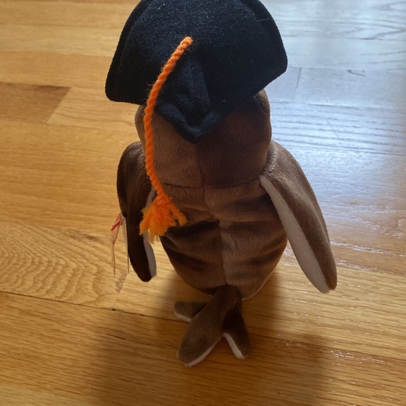 Vintage 1998 Ty Beanie Baby named Wise - Picture 5 of 10